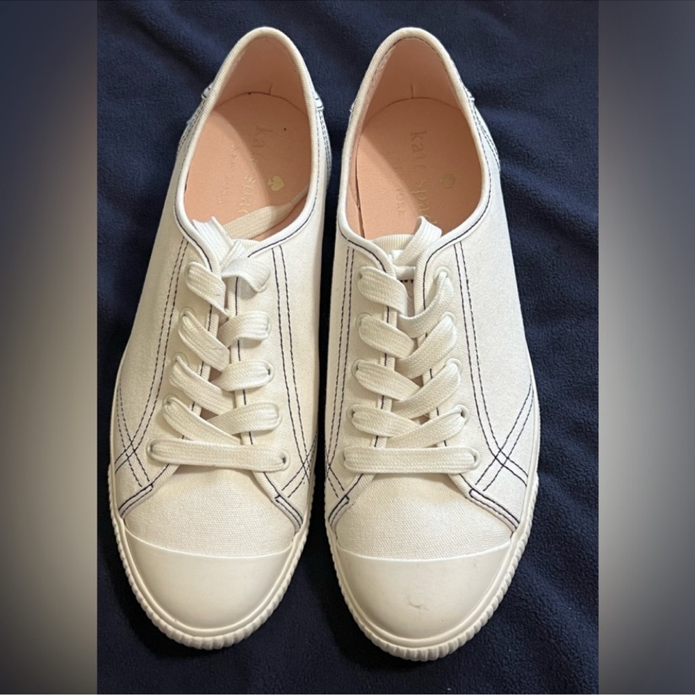 COPY - KATE SPADE WHITE TOMMI SNEAKERS